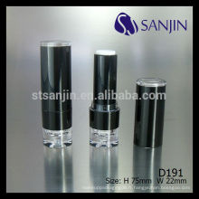 SANJIN 2014 nouveau produit récipient à rouge à lèvres noir boîte à rouge à lèvre tube à lèvres de luxe